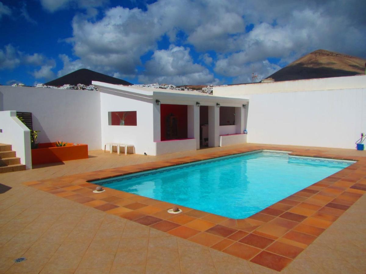 הוילה Casa Sol Y Mar Tías מראה חיצוני תמונה