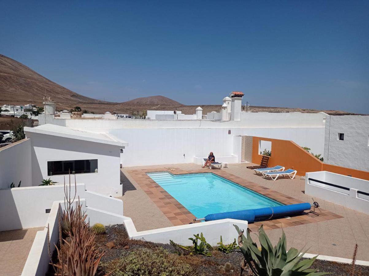 הוילה Casa Sol Y Mar Tías מראה חיצוני תמונה
