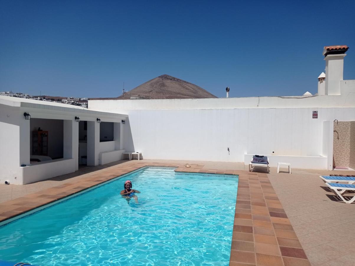 הוילה Casa Sol Y Mar Tías מראה חיצוני תמונה