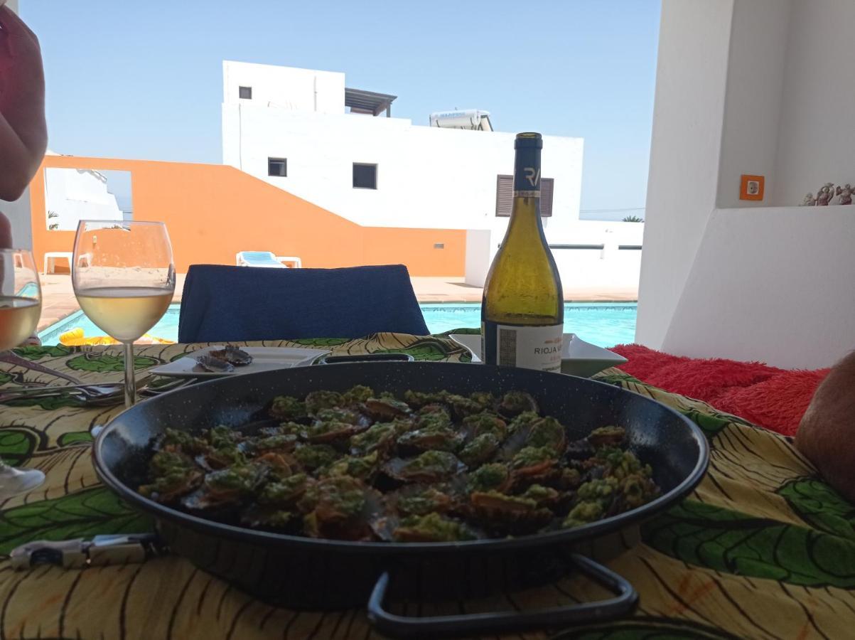 הוילה Casa Sol Y Mar Tías מראה חיצוני תמונה