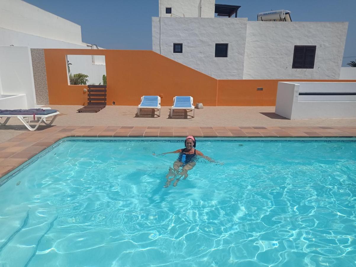 הוילה Casa Sol Y Mar Tías מראה חיצוני תמונה